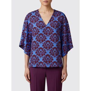 Alberto Biani Top Woman Gnawed Blue